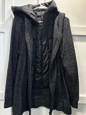 NWT BCBGMAXAZRIA "NATHYN" lightweight Tweed jacket  Sz M/L